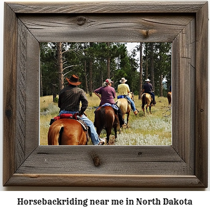 horseback riding North Dakota